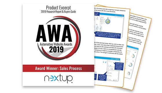 Nextup Wins 5th AWA Award